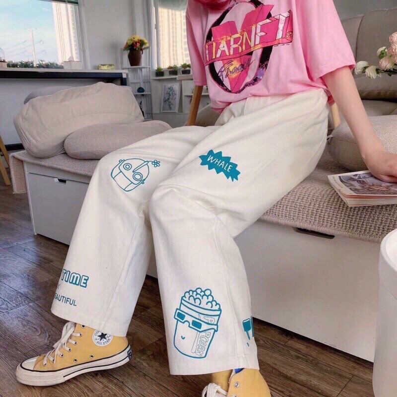 Quần Kaki Ống Rộng GOBI Nam Nữ Unisex Ulzzang (ẢNH THẬT + có quà tặng kèm )