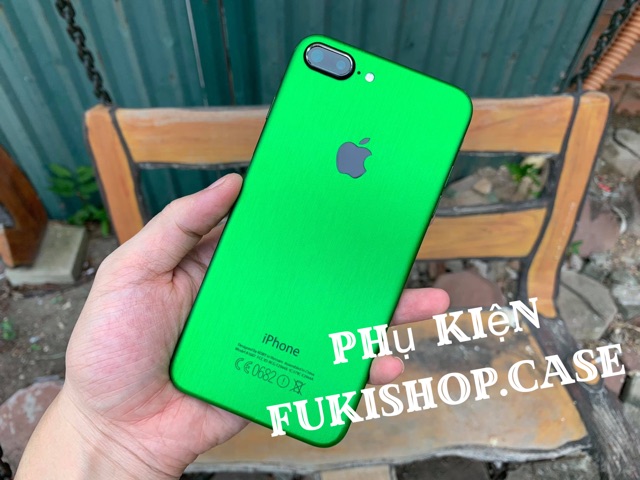 [8 MÀU] Dán Skin Nhôm Xước iPhone có iMei ip6 ip6s 6plus 7plus 8plus ip7 ipX ipXS