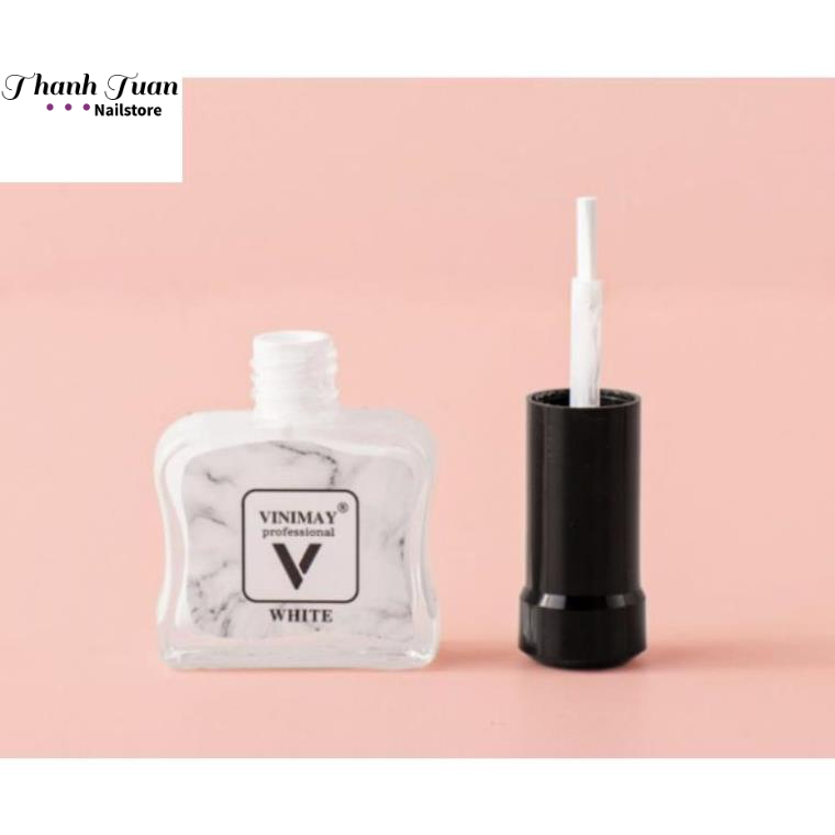 Cồn loang đen và trắng Vinimay chính hãng.trang trí nail  - Phụ kiện đồ nail