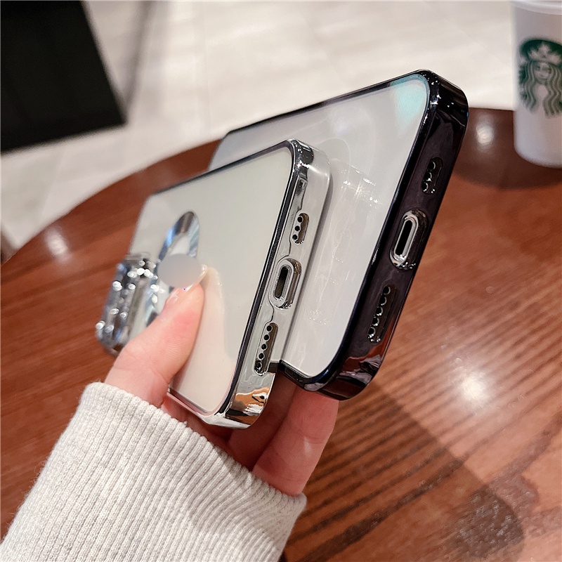 Ốp Điện Thoại TPU Mềm Họa Tiết Thời Trang Mới Cho iPhone 13 12 11 Pro Max XS Max XR X 8 7 Plus