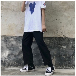 Quần ulzzang ống suông basic mới