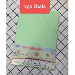 Giấy bìa thơm A4 ( 1 xấp 100 tờ)