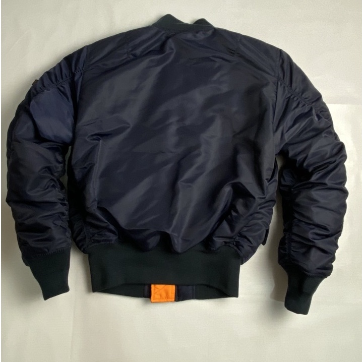 * Áo khoác pilot - Ma1 thêu logo cơ quan hàng không vũ trụ Nasa- hàng chính hãng Alpha industries