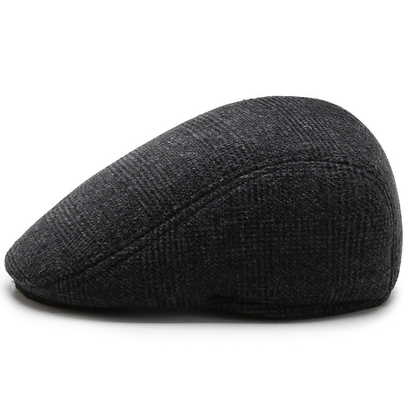 Mũ nồi mùa đông vải nỉ dạ - Nón beret ấm áp thời trang mùa đông