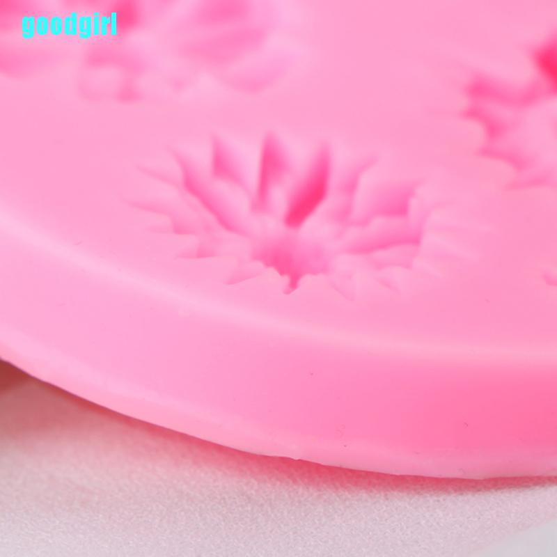 Khuôn Silicone Tạo Hình Hoa Hướng Dương 3d Trang Trí Bánh