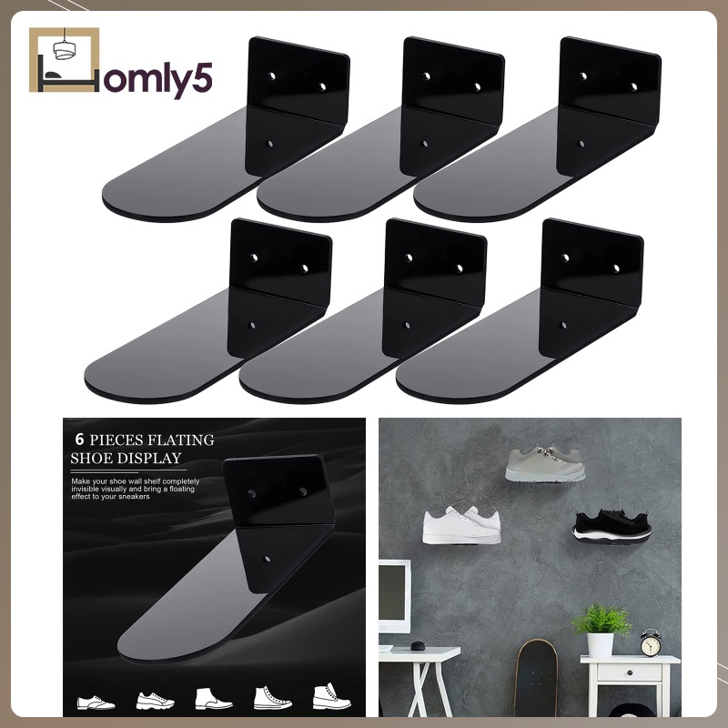 Kệ để giày trong suốt gắn tường
