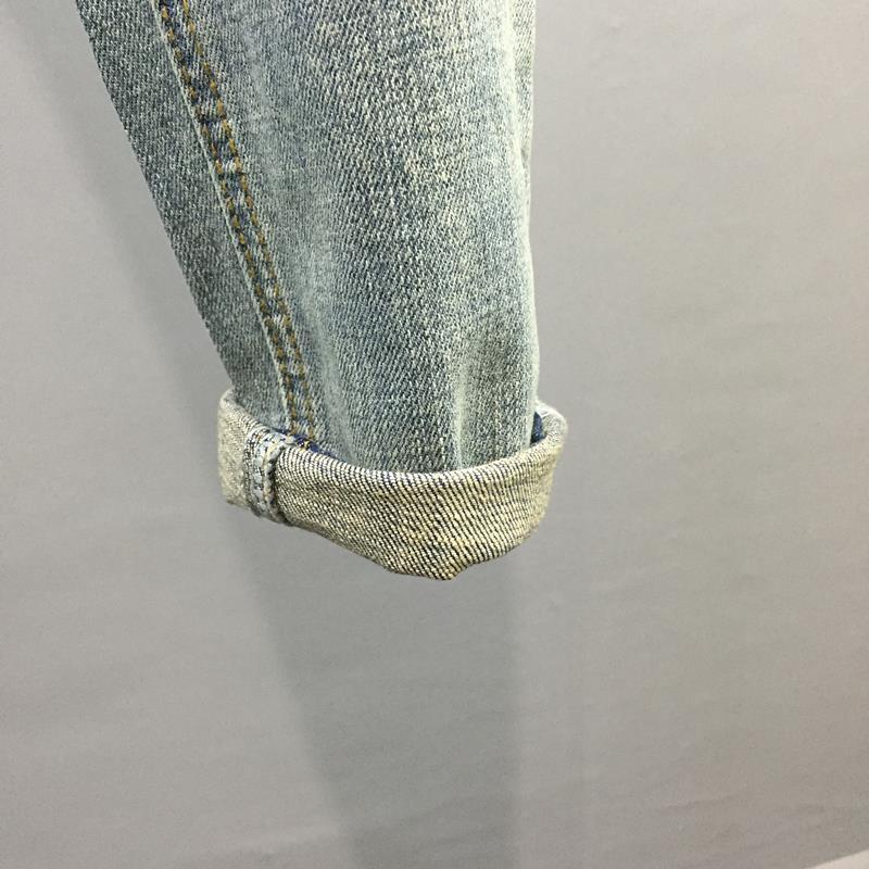 Quần Jeans Dài Phong Cách Retro Mới Dành Cho Nam Giới 2021