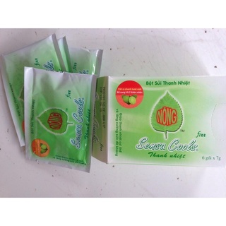 Bột sủi thanh nhiệt sensa cool hộp 6 gói