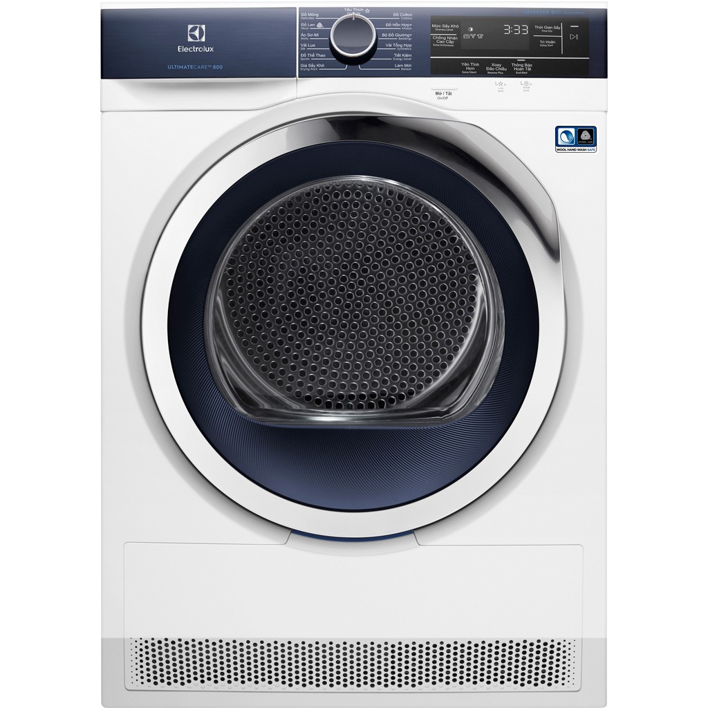 Máy sấy Electrolux 8 Kg EDH803BEWA - Xuất xứ Ba Lan - Bảo hành 2 năm