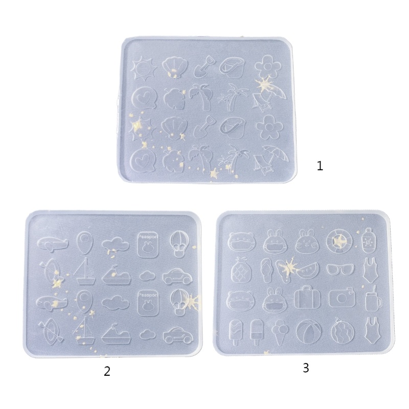 Khuôn Silicone Làm Bình Lắc Tạo Hình Bàn Tay Dừa Độc Đáo Tiện Dụng