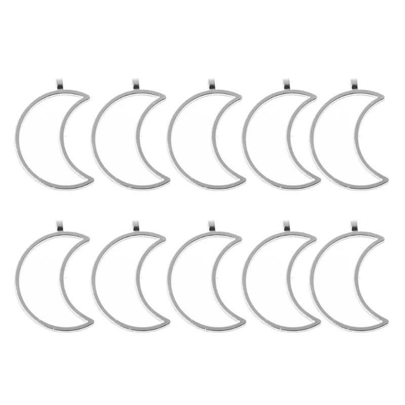 10 cái khung trống làm mặt dây trang sức