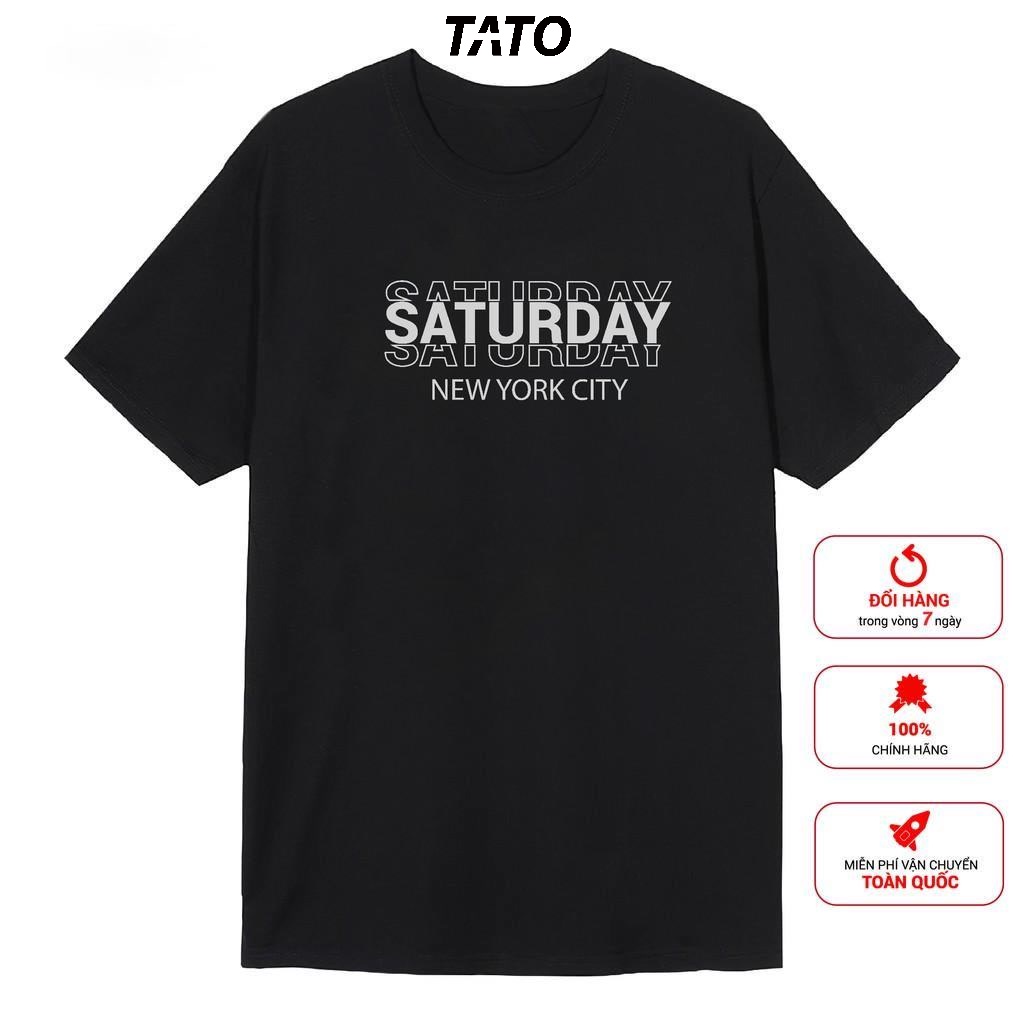 Áo thun unisex New york city by TATO form rộng cá tính
