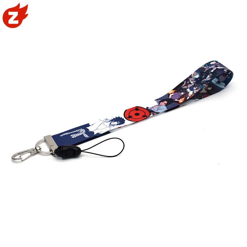 Set 1 Dây Đeo Thẻ ID / Vòng Tay Họa Tiết NARUTO / Uchiha Sasuke