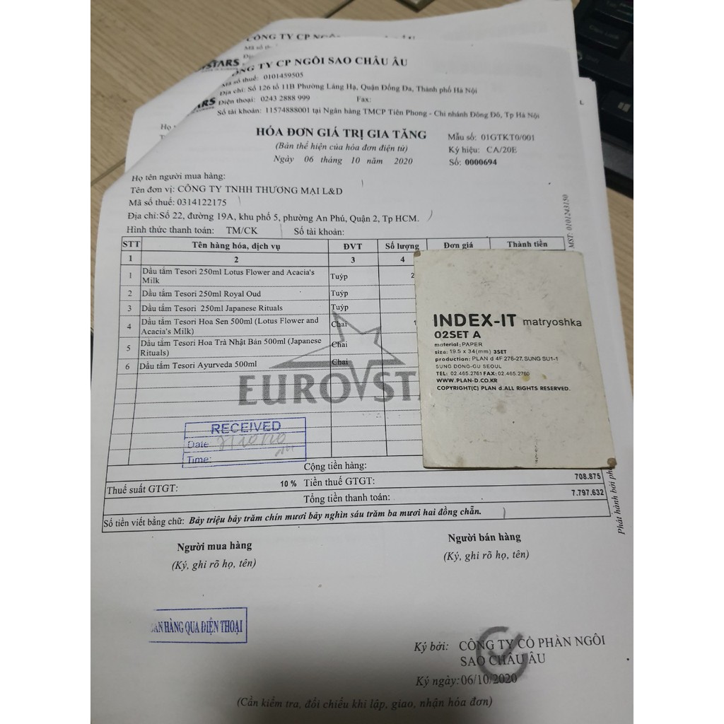 Dòng Sữa Tắm Hương Nước Hoa Tự Nhiên Tesori D`Oriente (Chai 500ml) | BigBuy360 - bigbuy360.vn