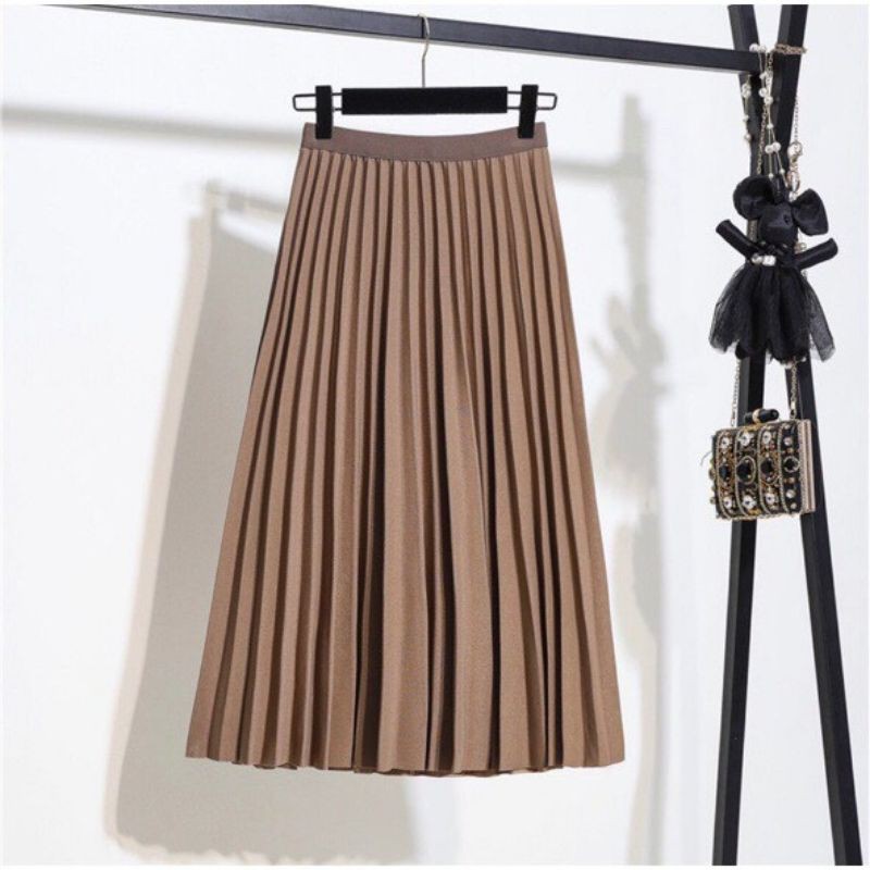 [EVACICI] Chân váy midi dập ly, chân váy dập ly | BigBuy360 - bigbuy360.vn