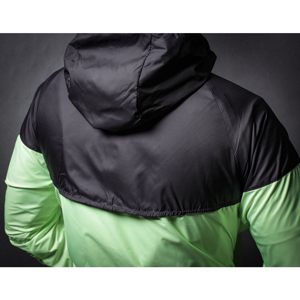 NIKE - Áo khoác thể thao nam nữ Nike Sportswear Men's Windrunner Jacket - Neon/Đen