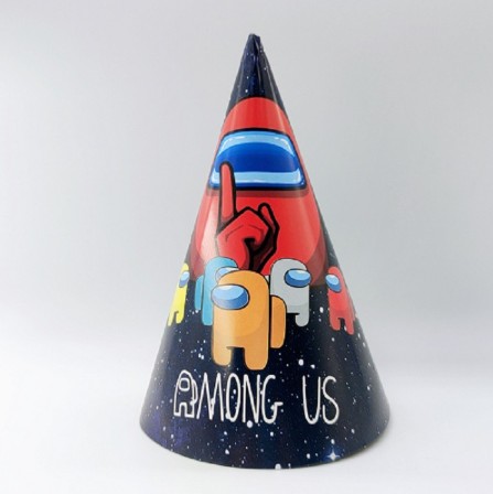 Bộ Dụng Cụ Bàn Ăn Phong Cách Trò Chơi Among Us Cho Bé