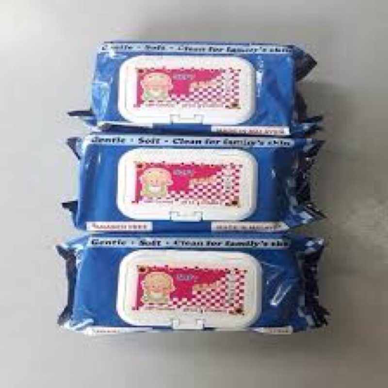 ⚡Khăn ướt soft clean 80tờ xuất xứ Malaysia cam kết hàng chính hãng 100%⚡