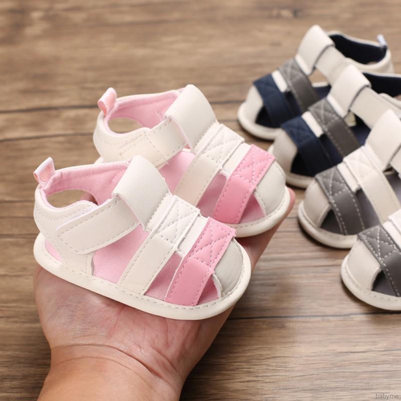 Xăng đan Đế Mềm Chống Trượt Thoáng Khí Dành Cho Bé Trai Bé Gái Tập Đi
