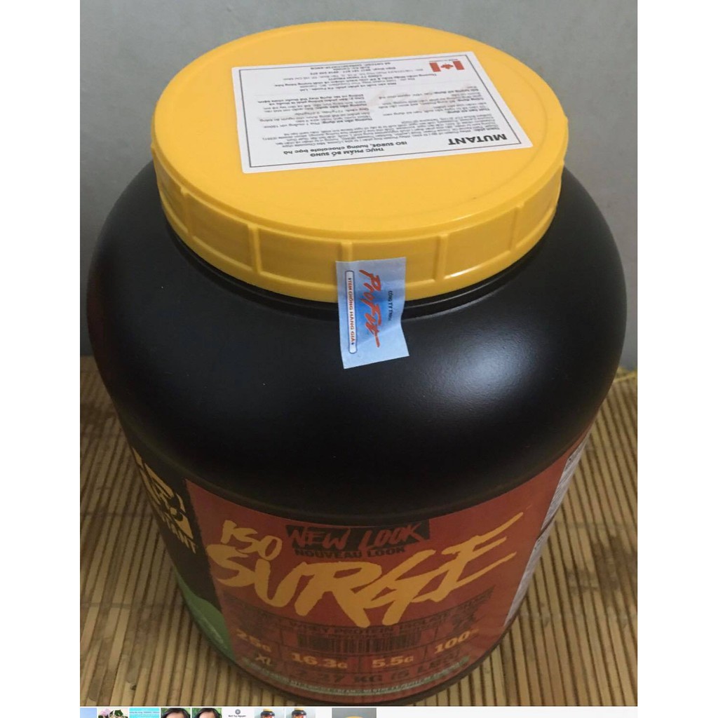 Mutant Iso Surge 5Lbs - Sữa đạm cho người tập thể thao