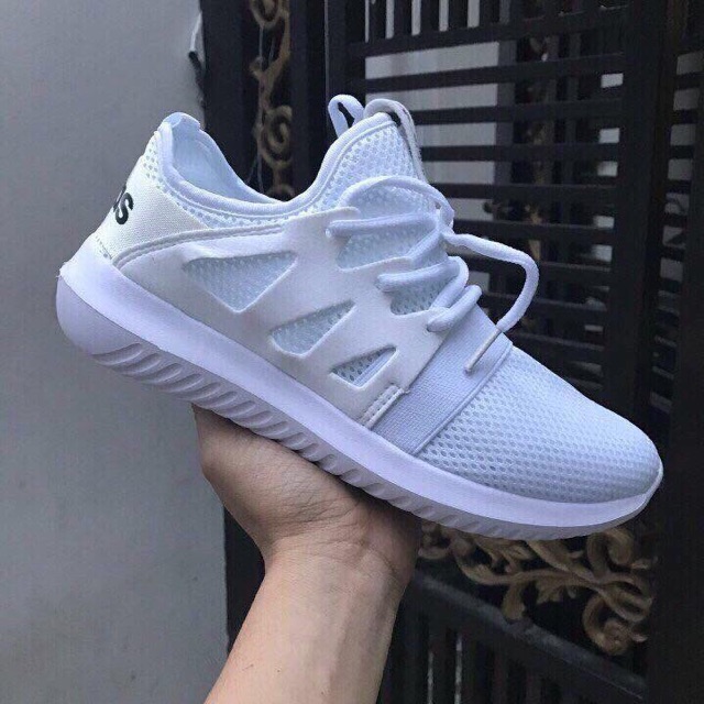 Giày Tubular trắng