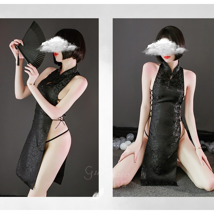 Đồ Ngủ Cosplay Sexy Sườn Xám Thượng Hải , Cosplay Nữ Sexy Đan Dây Bên Hông Gợi Cảm | BigBuy360 - bigbuy360.vn