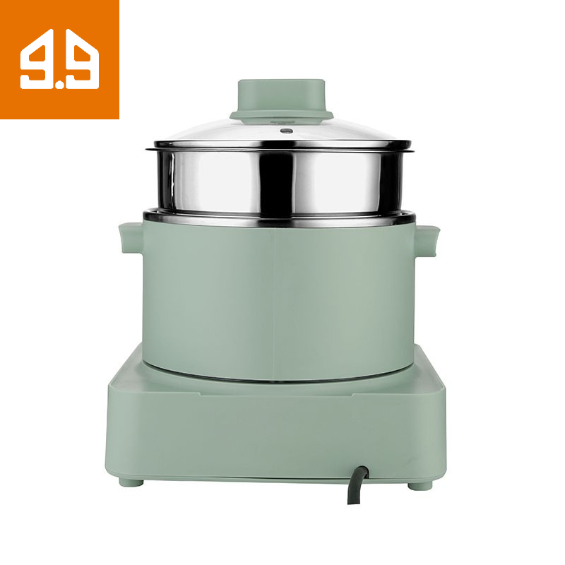 Nồi điện đa chức năng Electrolux nấu,hấp,lẩu,hầm trặng kèm giá hấp, chảo chống dính