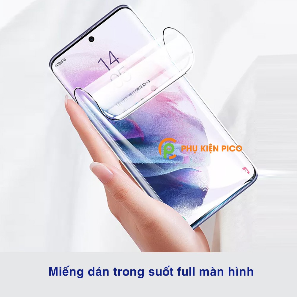 Dán màn hình Samsung Galaxy S21 5G full màn dẻo trong suốt PPF tự phục hồi vết xước chính hãng Maxshield