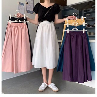 Chân váy dài qua gối hàn quốc 40-70kg