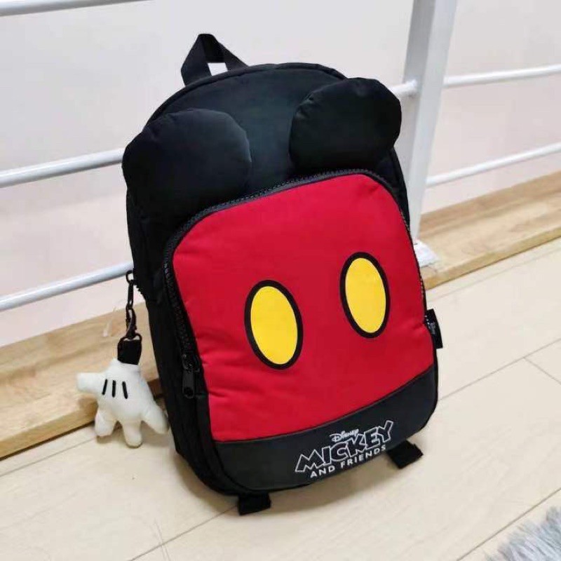 Balo zzara mickey cho bé (mickey vàng mẫu mới,có sẵn)size to 33cm