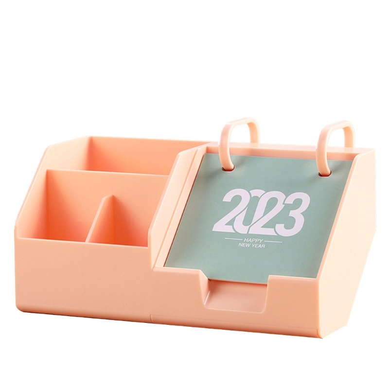 Lịch Lên Kế Hoạch Năm 2023 Kèm Giá Đỡ Bút Và Ngăn Đựng Bút