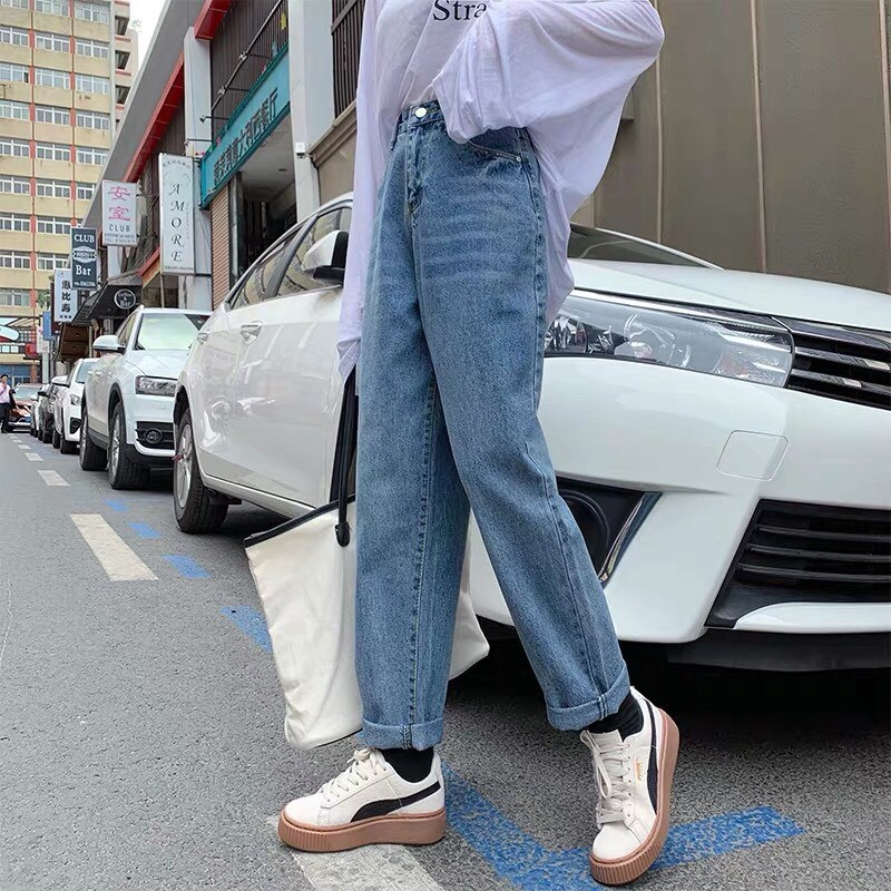 [ HOT KINH ĐIỂN!!! ] QUẦN BAGGY JEAN NỮ CAO CẤP NITI ỐNG SUỐNG PHONG CÁCH NGẦU CỰC ĐẸP-KCSNL12358