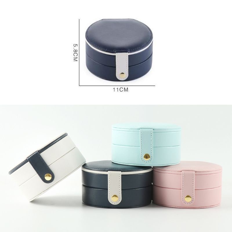 Hộp Đựng Trang Sức Ba Tầng Kiểu Dáng Đơn Giản Sáng Tạo