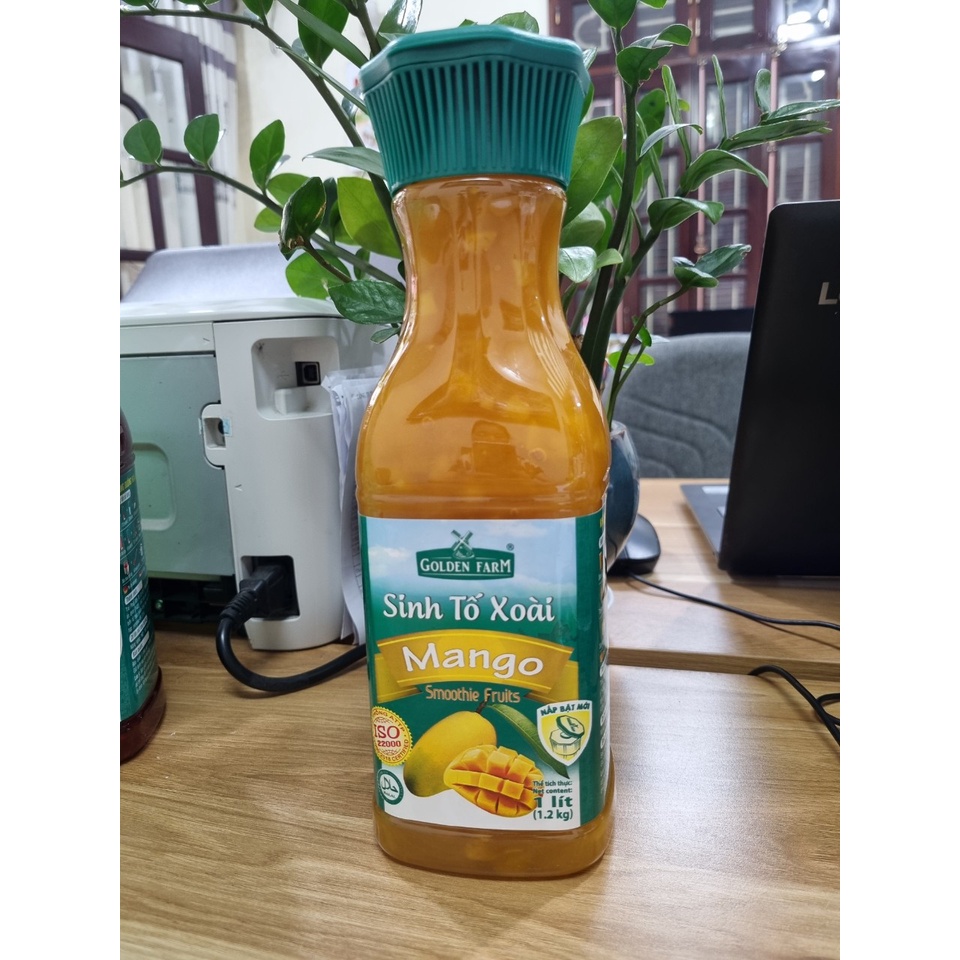 Sinh tố Gondenfarm chai nhựa 1L