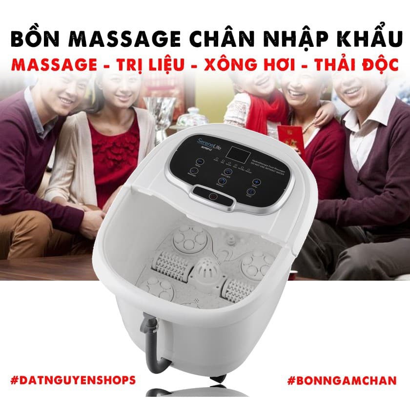 Bồn ngâm chân massage Serene Life SL18