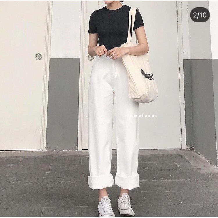 Quần jean suông ống rộng One 23 - 2197 | BigBuy360 - bigbuy360.vn