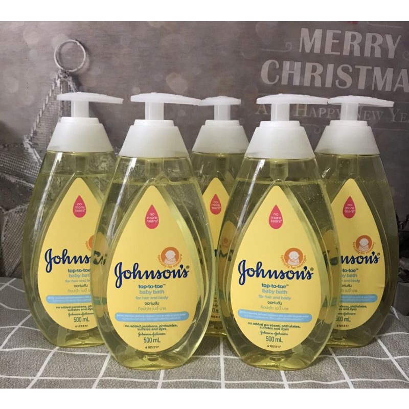 Sữa tắm gội toàn thân Jonhson's Baby Thái Lan 200ml