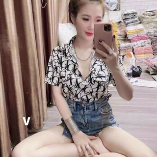 ÁO SƠ MI DIOR TAY NGẮN