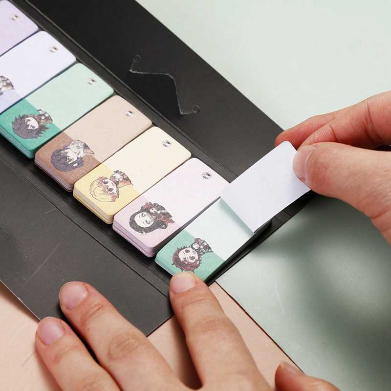 Giấy Note Ghi Chú Họa Tiết Hoạt Hình Demon Slayer Kimetsu No Yaiba