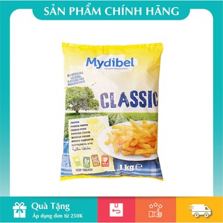 [CHỈ GIAO HCM-TẶNG THÙNG GIỮ NHIỆT] Khoai Tây Đ.ông L.ạnh Cắt Thẳng 9/9 MYDIBEL Gói 1kg