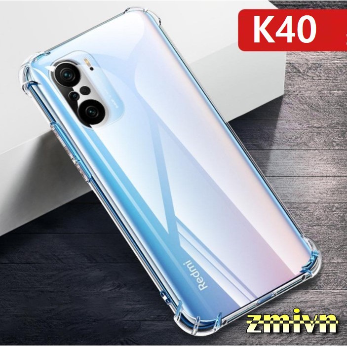 Ốp Lưng Chống va đập Redmi K40 / K40 pro trong suốt