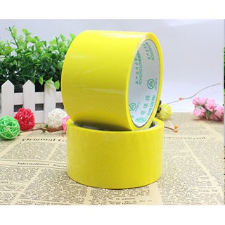 Băng dính Niêm Phong – Màu Vàng – size 48mm x 30m