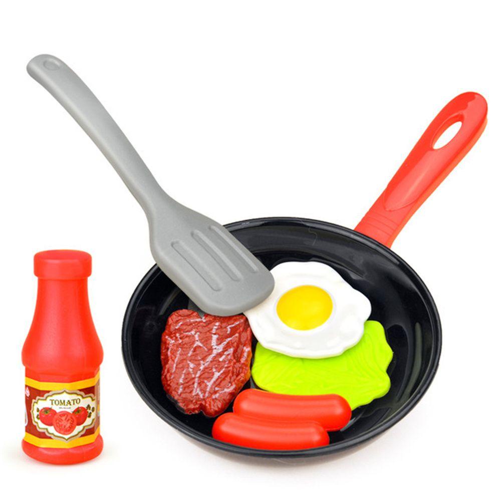 SUSANS Bộ 8 Món Đồ Chơi Nhà Bếp Đồ Ăn Hot Dog