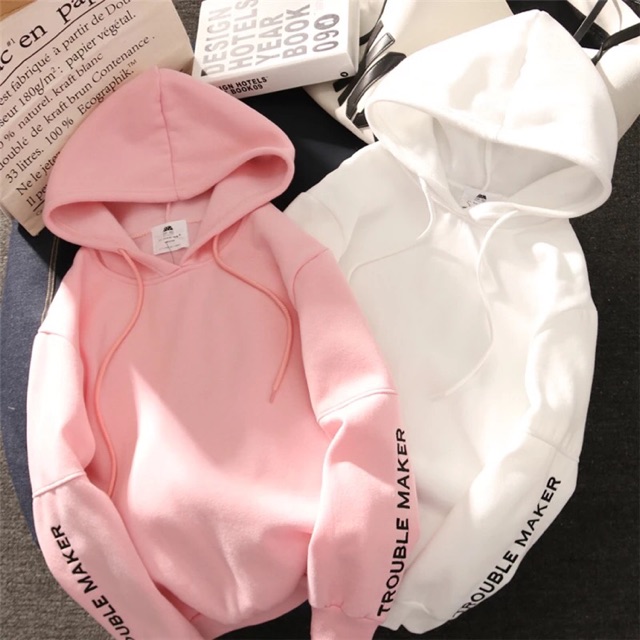 (Mua 1 tặng 1 phần quà ) Áo quảng châu, nỉ bông cao cấp, form ulzzang, có ngoại cỡ , BIGsize ,Hoodie phối chữ dọc tay