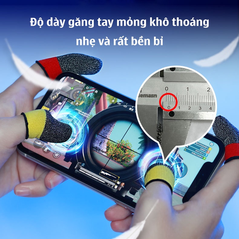 Bao tay chơi game Ber Super GL04 - Bản nâng cấp - Chinh phục mọi loại game Pubg, Free Fire,..