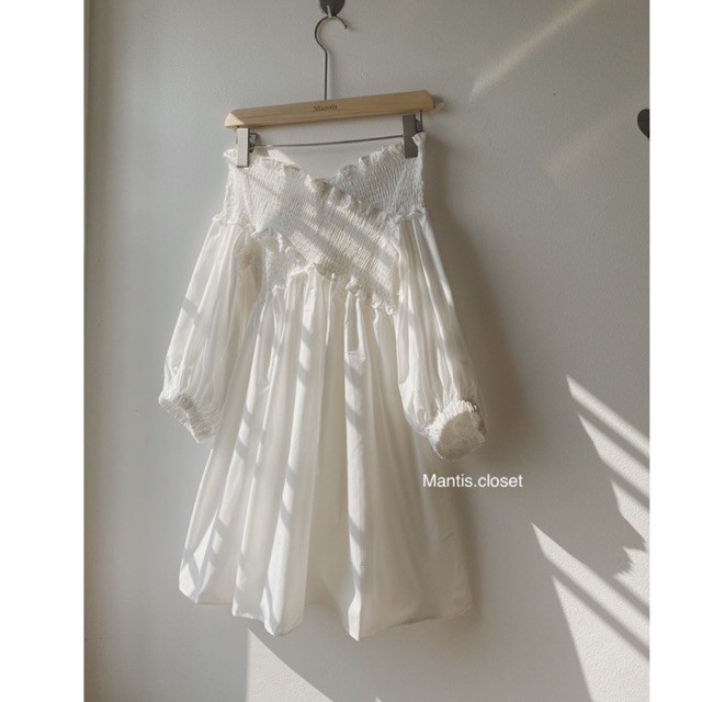 VÁY BABYDOLL TRỄ VAI CÓ SẴN (ẢNH THẬT)