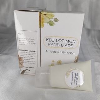 Gel lột mụn đầu đen handmade keo lột mụn cám làm sạch sâu hỗ trợ giảm mụn cho vùng mũi