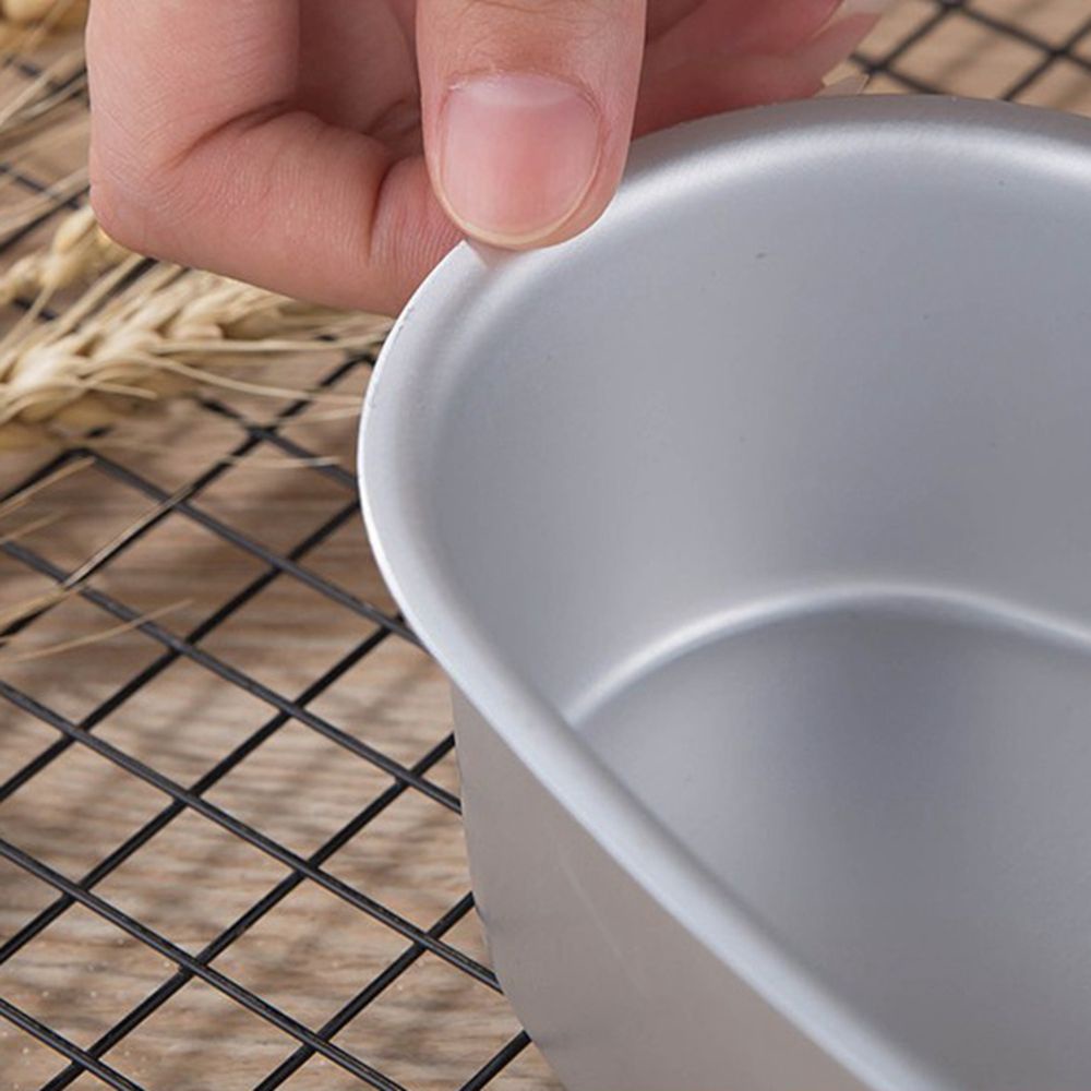 1 Khuôn Làm Bánh Hình Oval Bằng Hợp Kim Nhôm Chống Dính Nhiều Màu