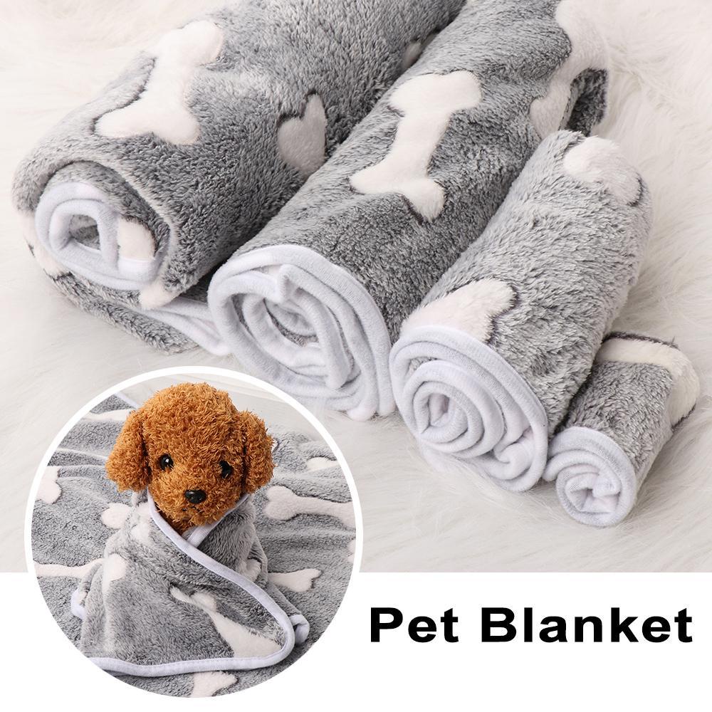 LEISURE Chăn Lông Nhung Mềm Mại Dành Cho Thú Cưng