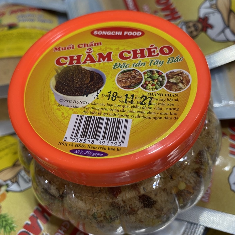Muối chấm CHẲM CHÉO - Hũ bầu 250gram